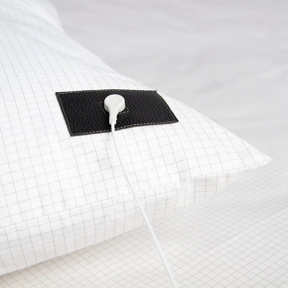 SomniTerra™ White Silver-Infused Pillowcase